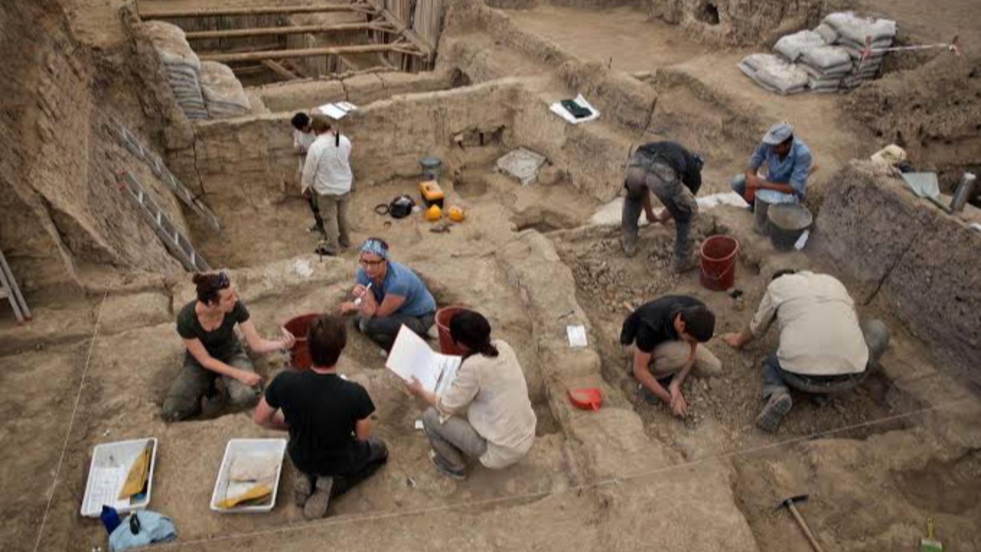 The techniques used in archaeology