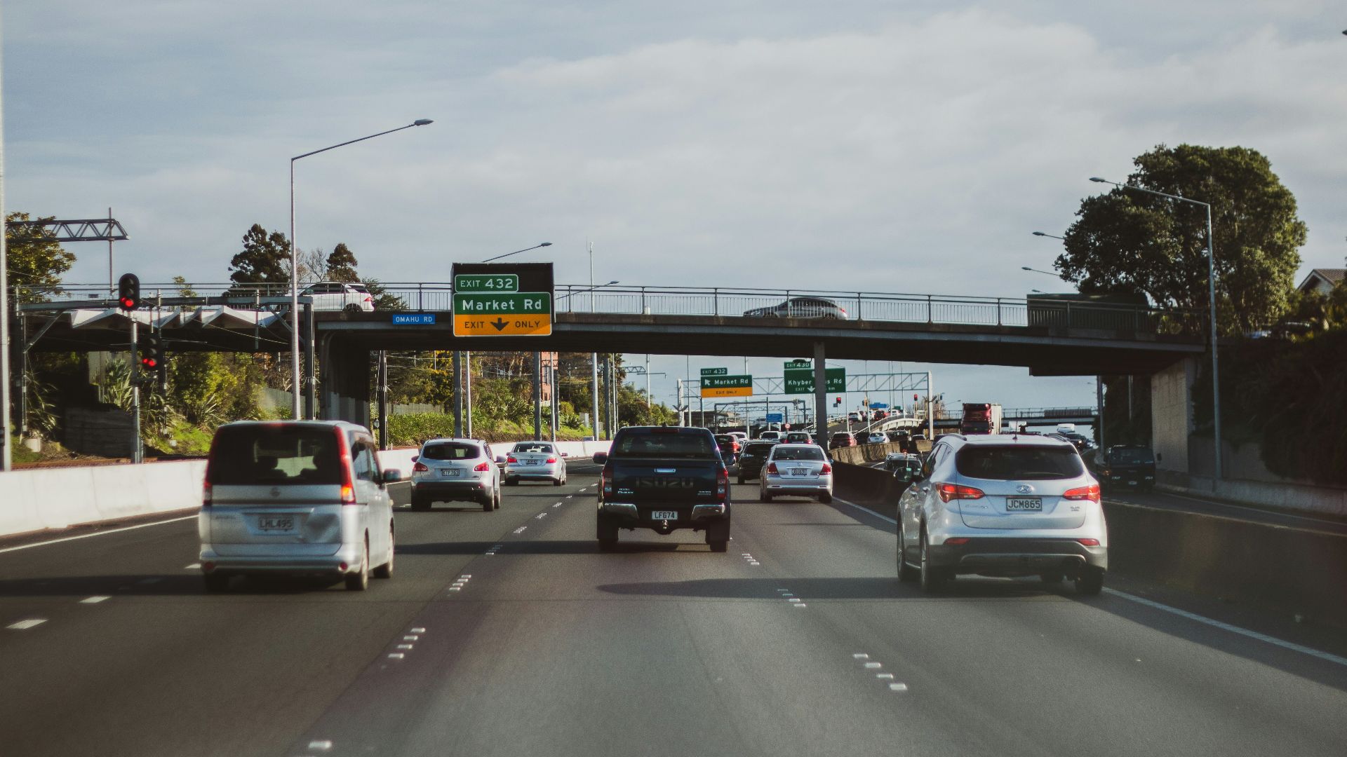 cars on road during daytime