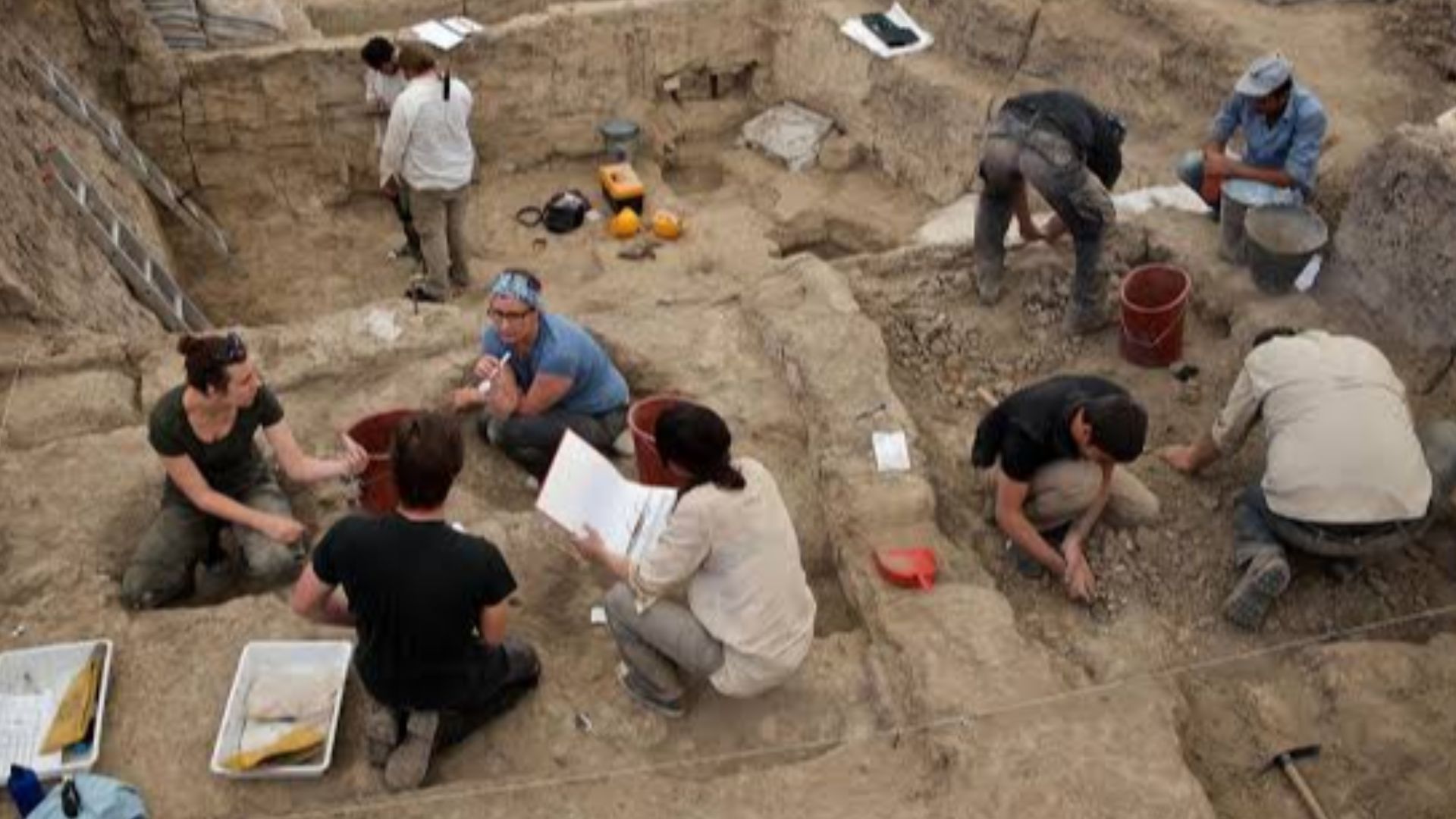 The techniques used in archaeology