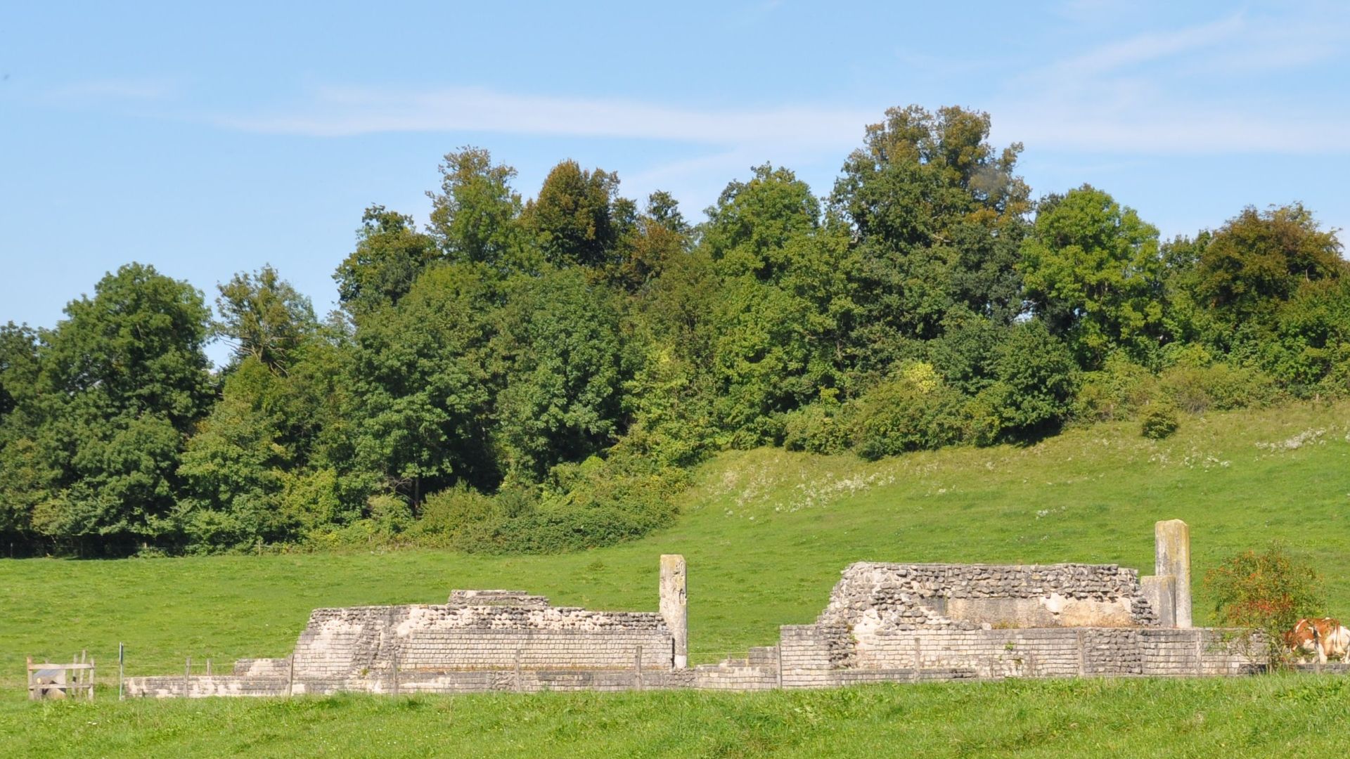 Die Ruine des Tempels in der Grienmatt.