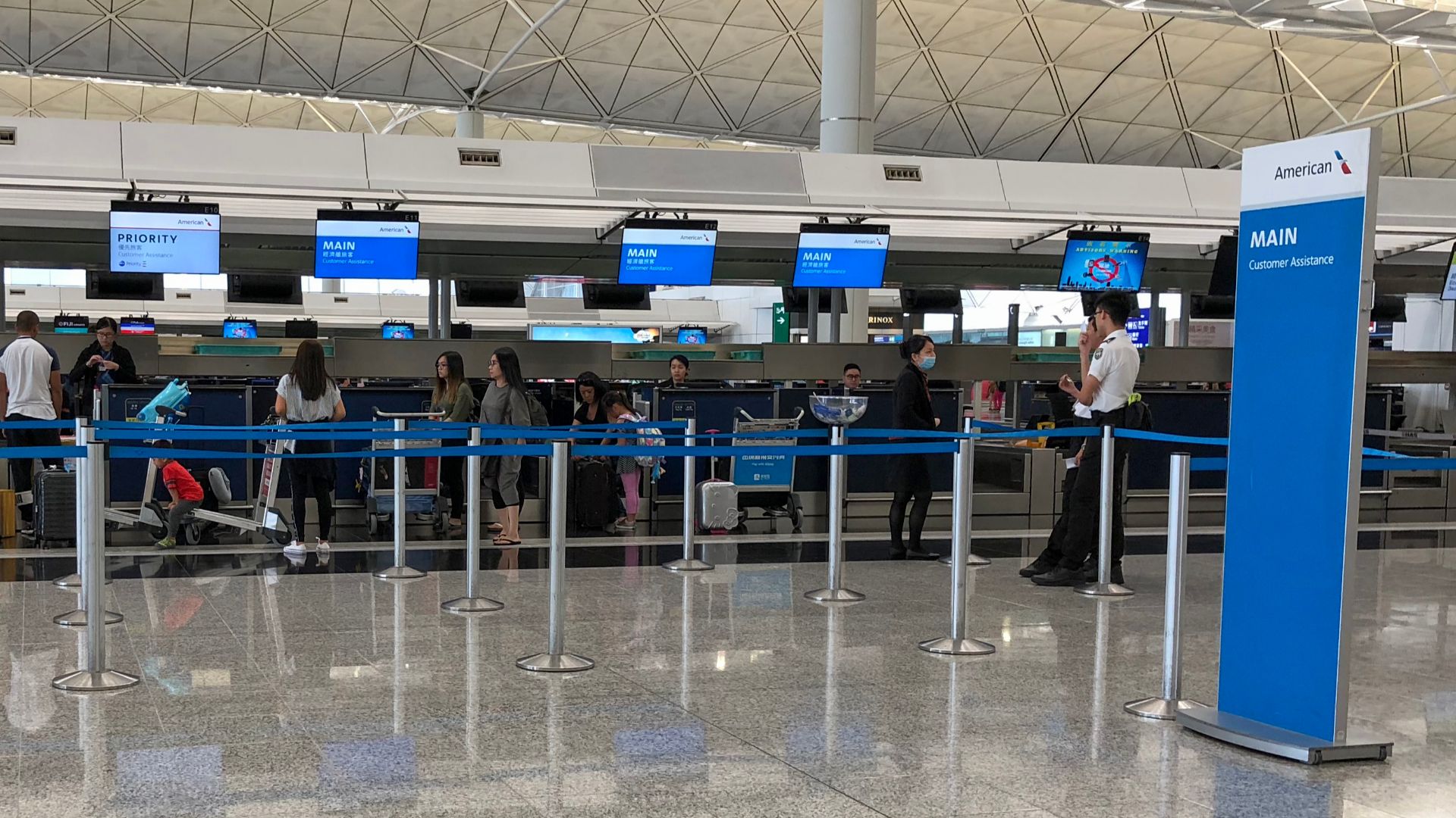 Quite probably AA will be the only member of Oneworld at new Daxing Airport.