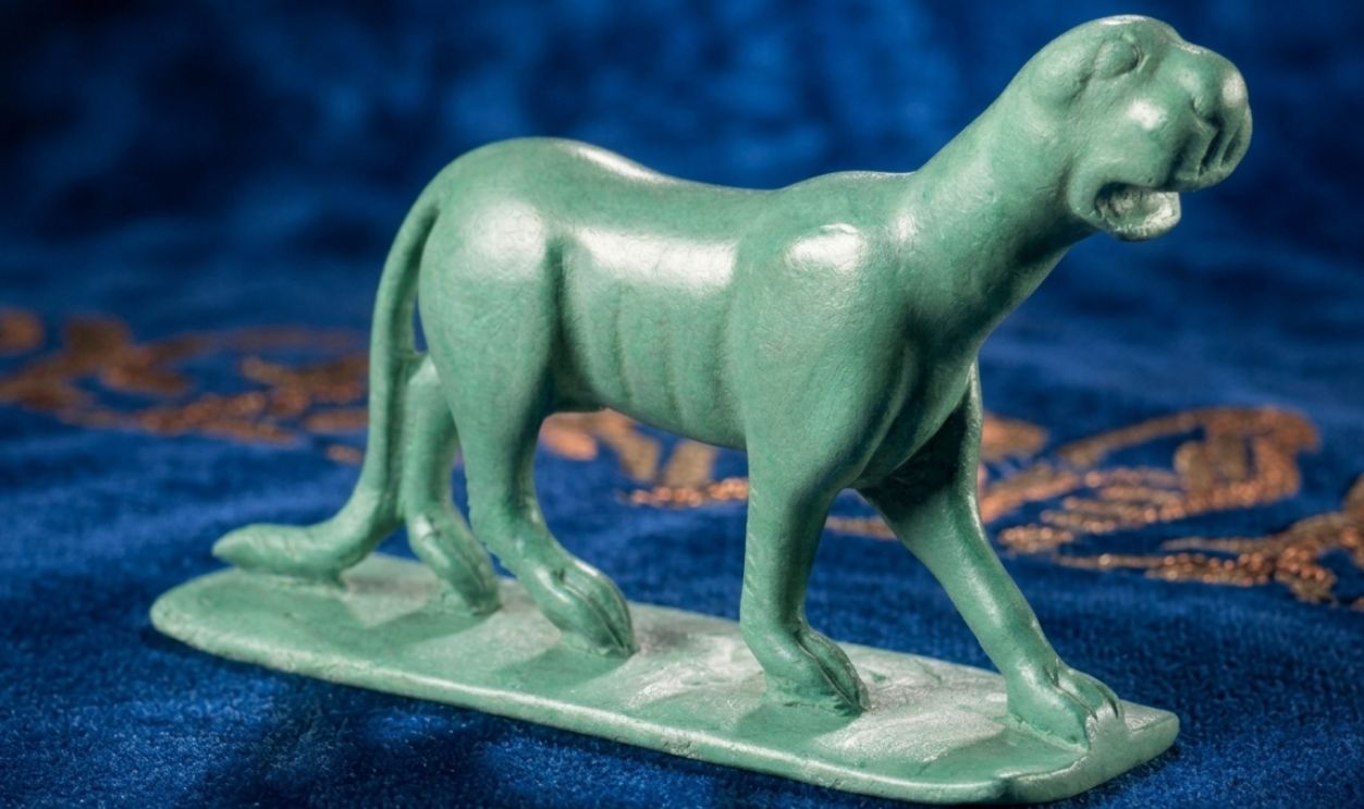 Bronze panther