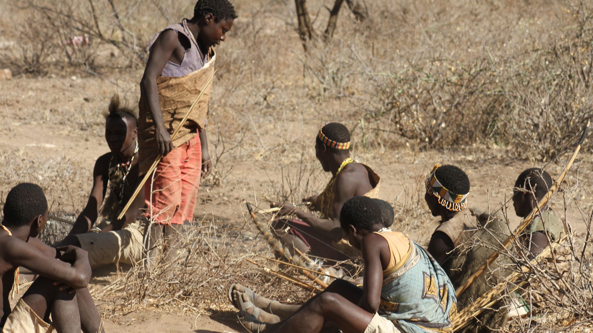 This is an image of Cultural Fashion or Adornment from