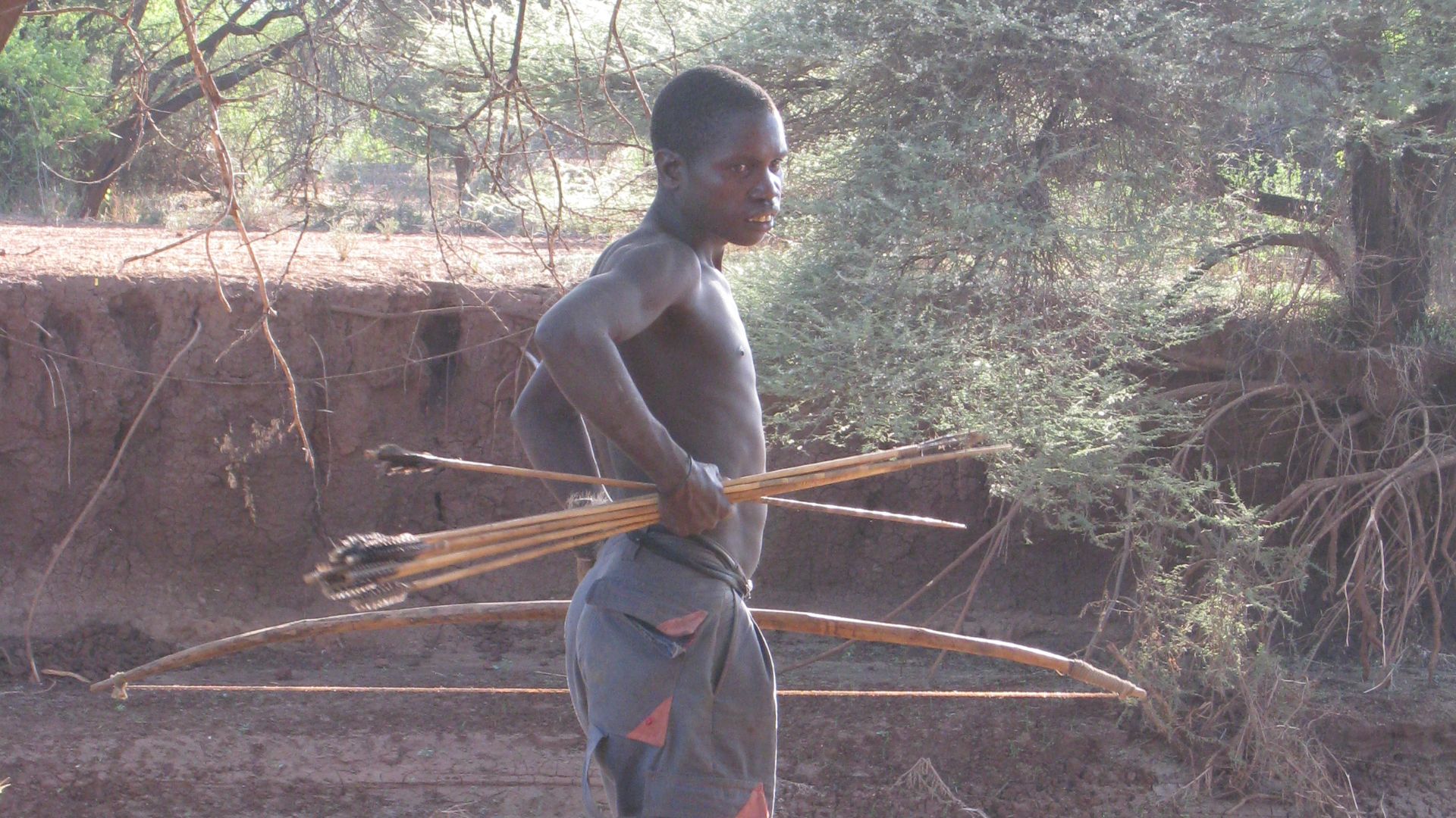 Hadzabe Hunter, 32 yrs old, Tanzania