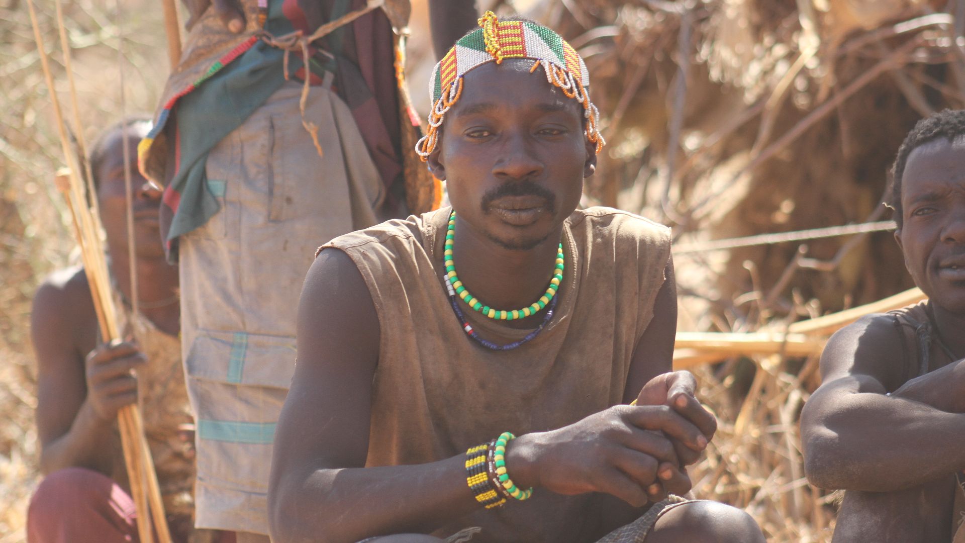 This is an image of Cultural Fashion or Adornment from