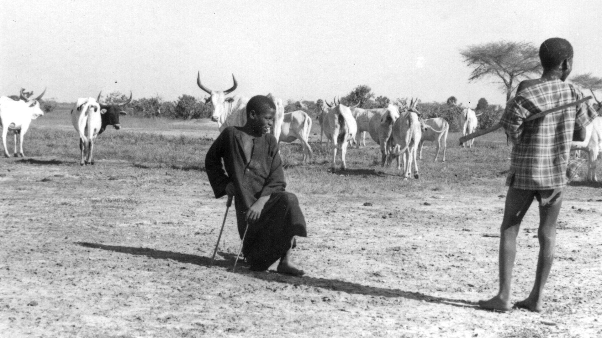 Fula cattle herders in Senegal. Photo taken in November, 1967