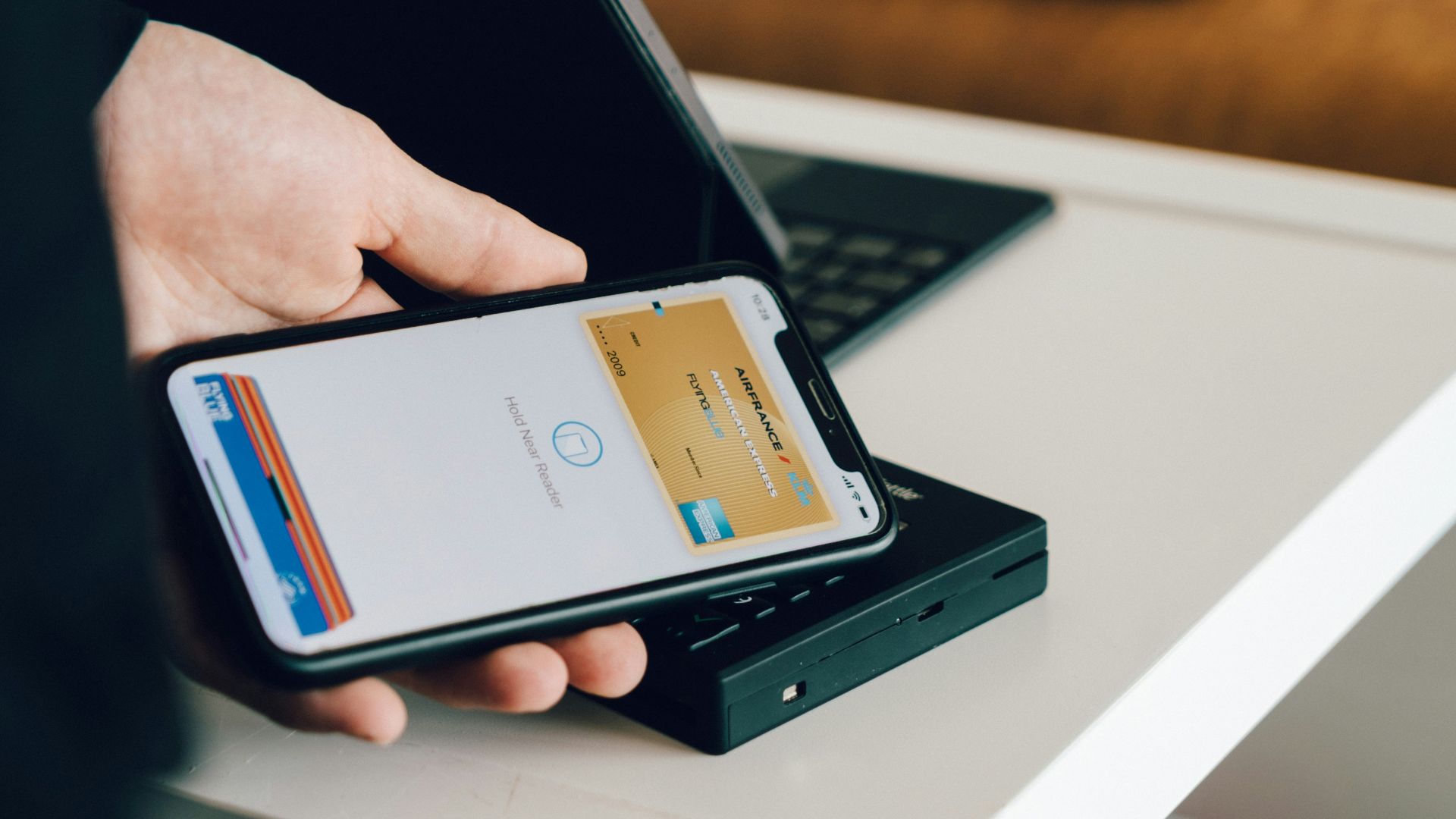 person holding black android smartphone