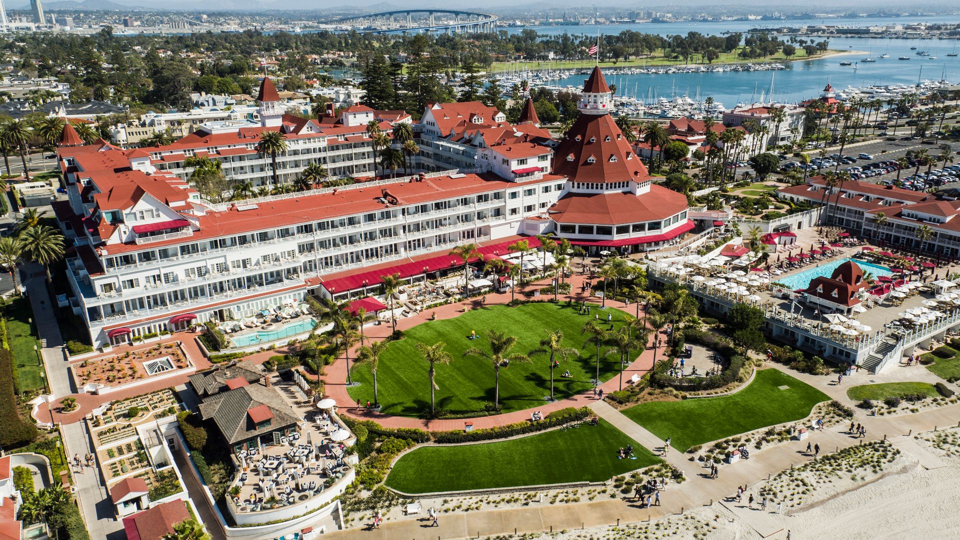 Hotel Del Coronado in the city of Coronado, California