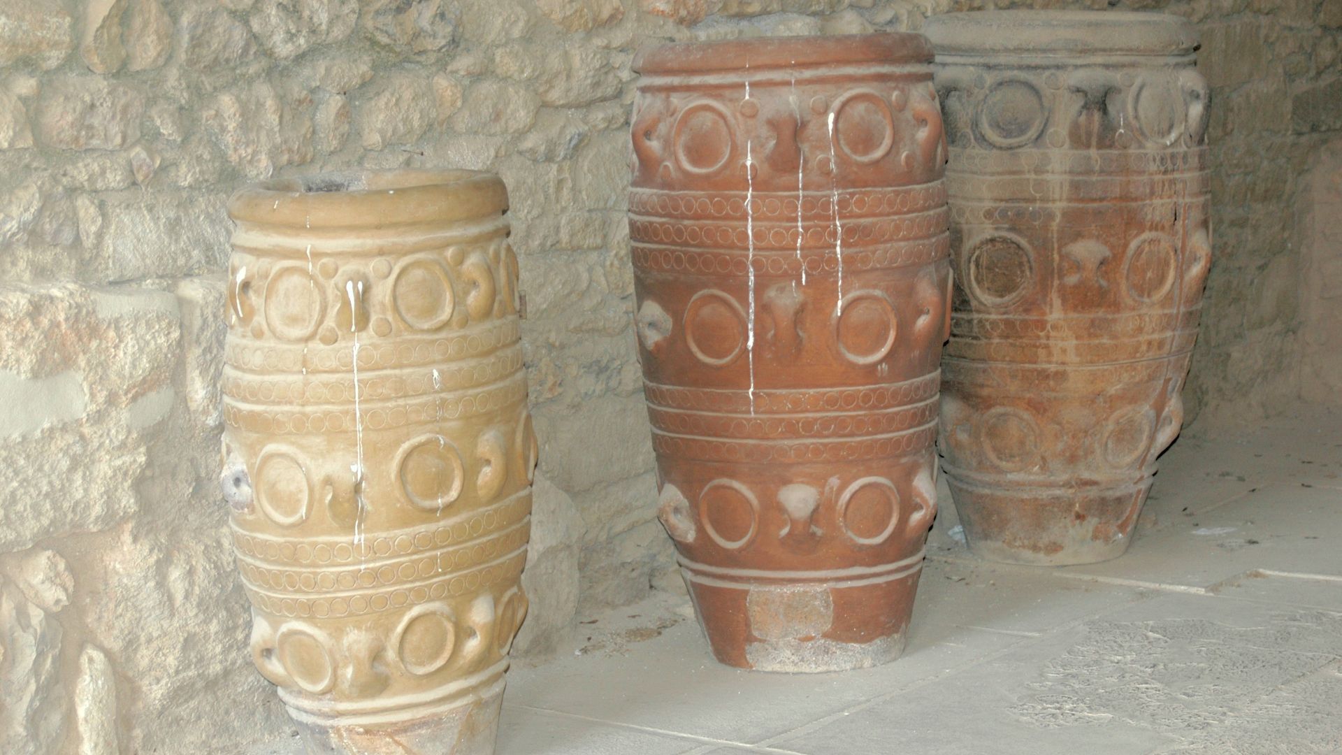 Jarras de almacenamiento de Cnosos