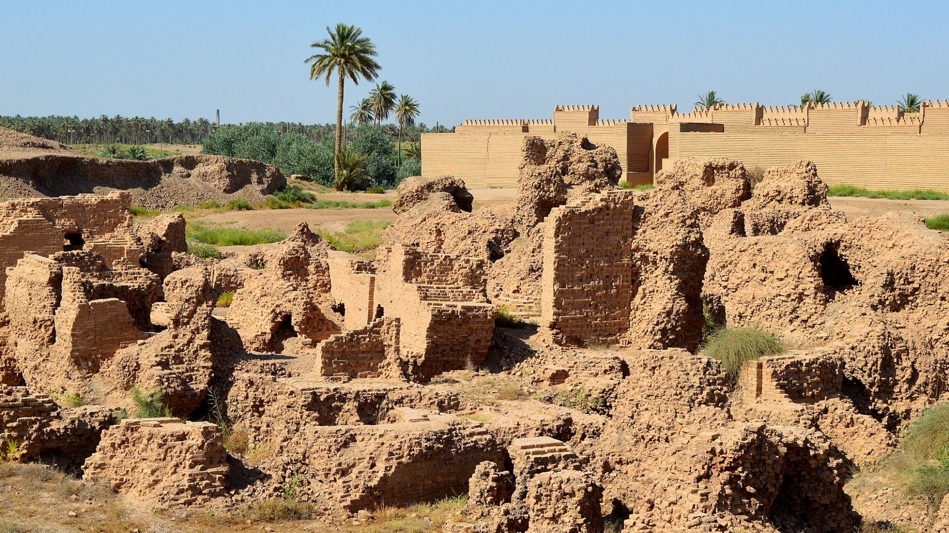 This is a photo of a monument in Iraq identified by the ID