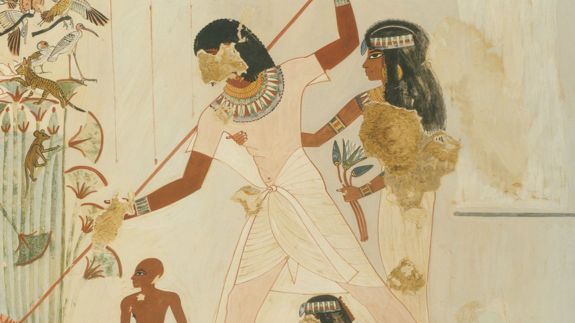 Facsimile, Menna (TT 69), marsh hunting