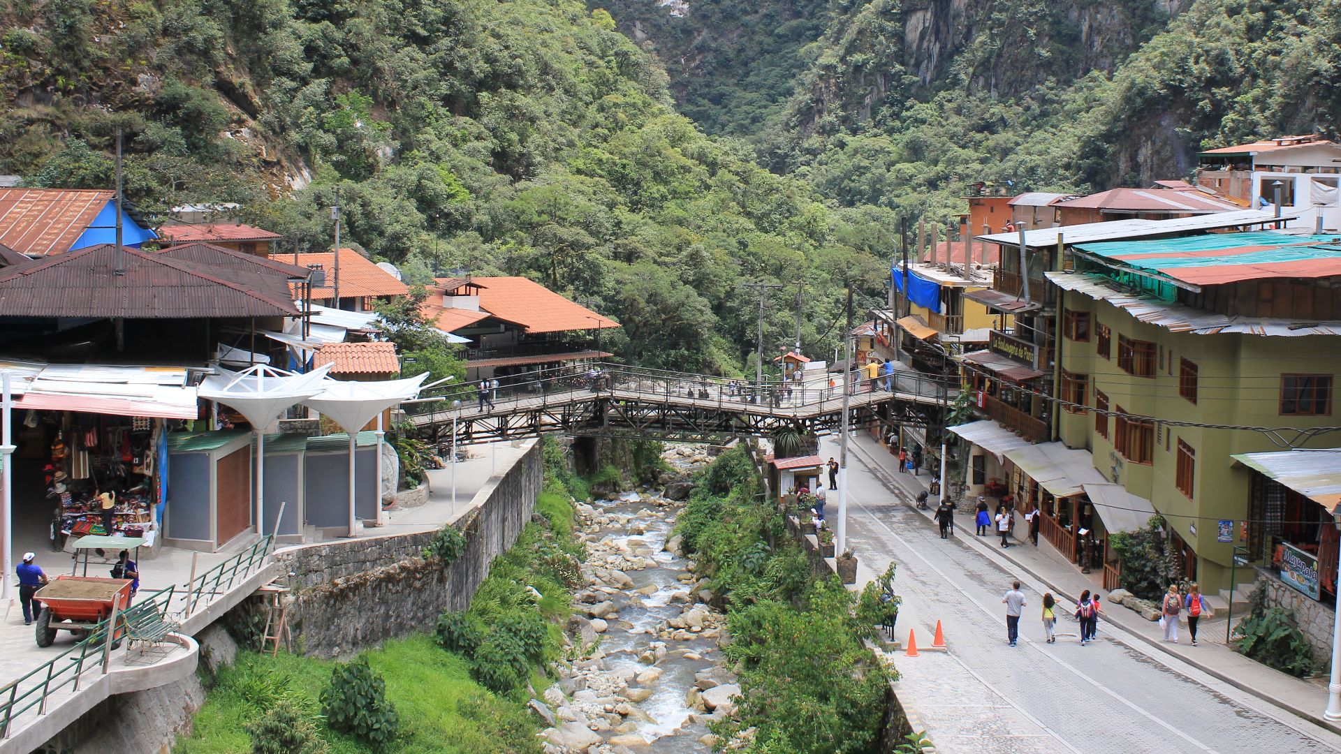 Machu Picchu (Spanish pronunciation: [ˈmatʃu ˈpitʃu]) (Quechua: Machu Picchu;[ˈmɑtʃu ˈpixtʃu]) is a 15th-century Inca citadel situated on a mountain ridge 2,430 meters (7,970 ft) above sea level.It is located in the Cusco Region, Urubamba Province, Machu 