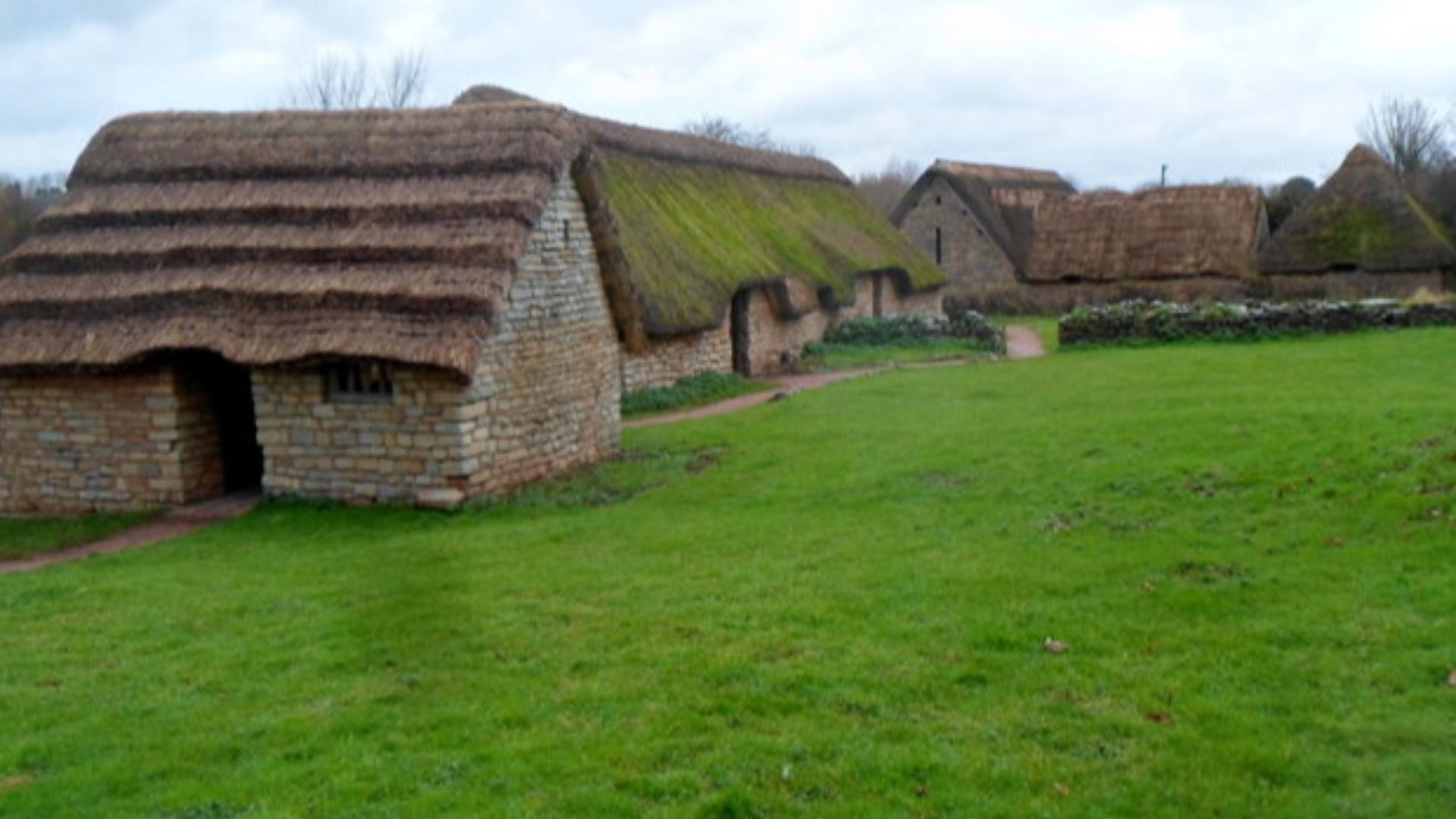 Part of Cosmeston Medieval Village