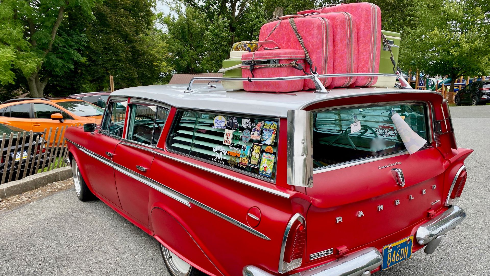 1960 Rambler Custom Cross Country. A station wagon built by American Motors Corporation (AMC). This