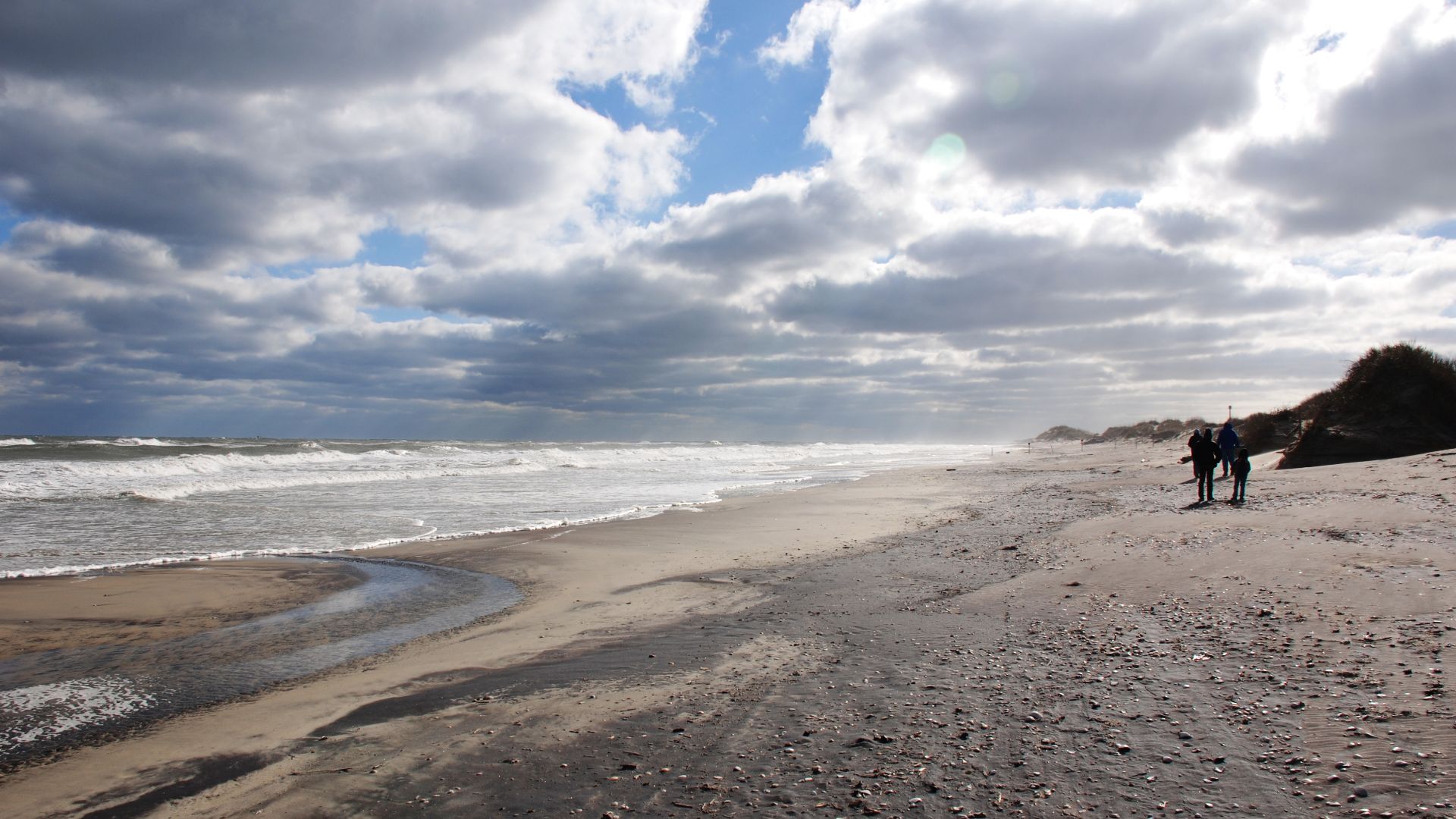 Beach near Nags Head, North Carolina.