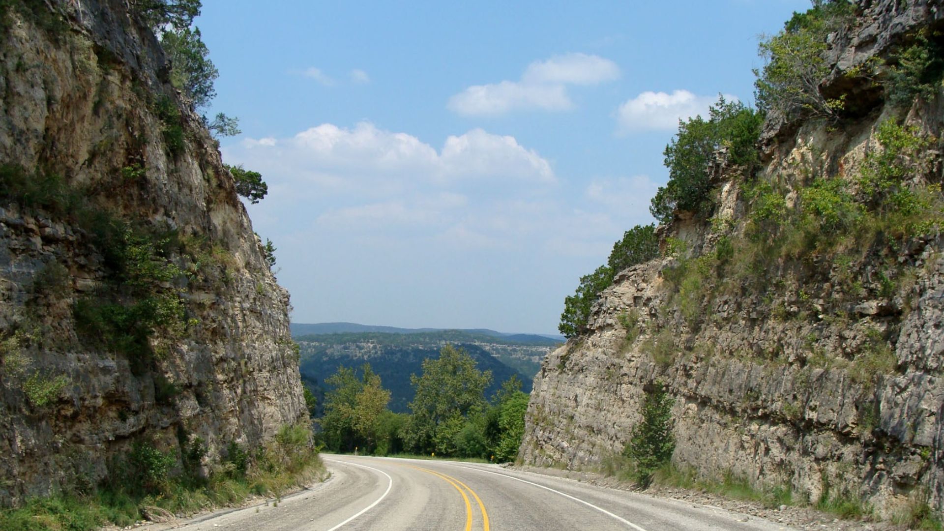 Texas Hill Country, Route 187 heading North