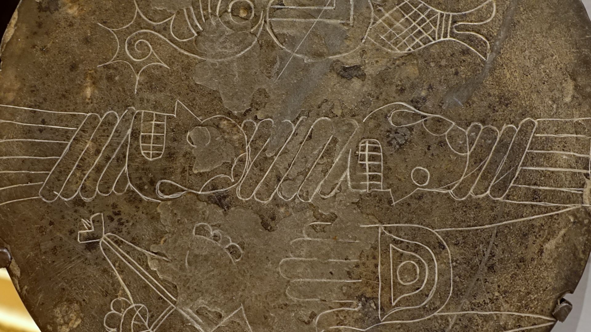 Exhibit from the Native American Collection, Peabody Museum, Harvard University, Cambridge, Massachusetts, USA. Photography was permitted without restriction; exhibit is old enough so that it is in the public domain.