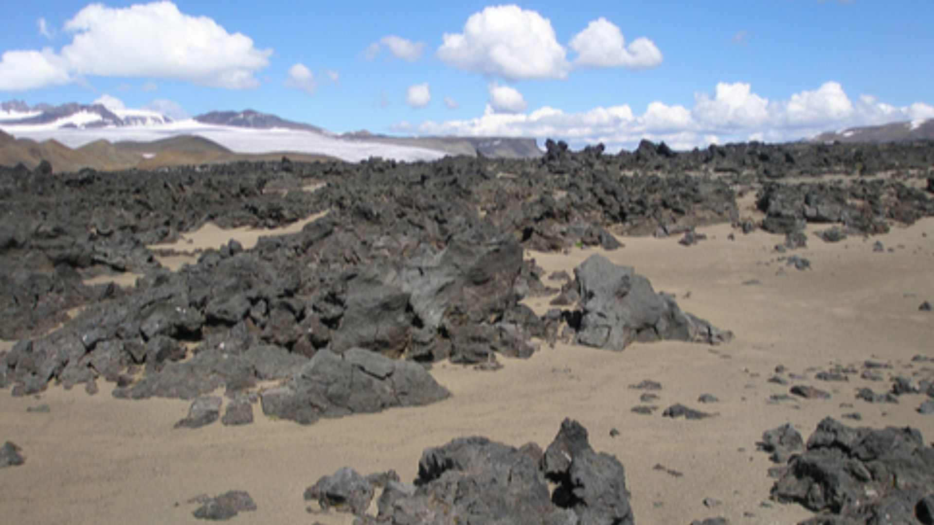 Snowshoe Lava Field of the Mount Edziza volcanic complex