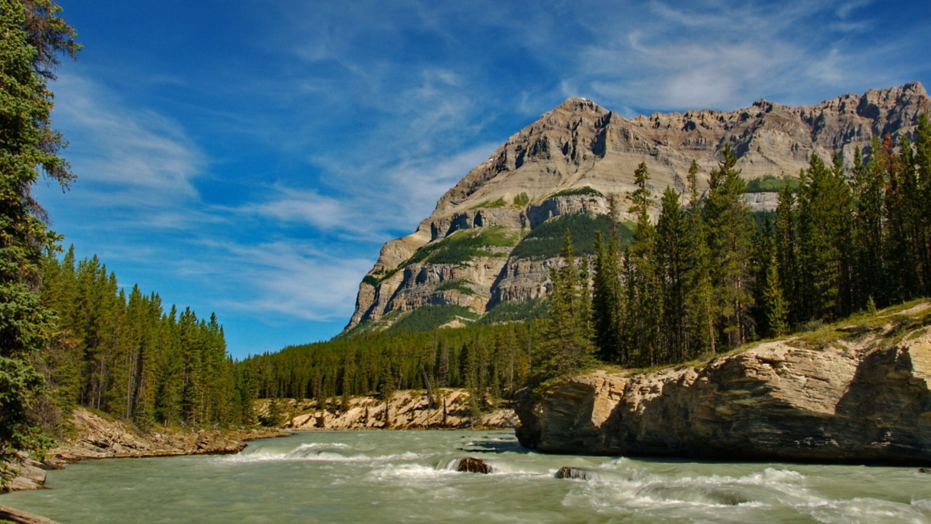 North Saskatchewan River.