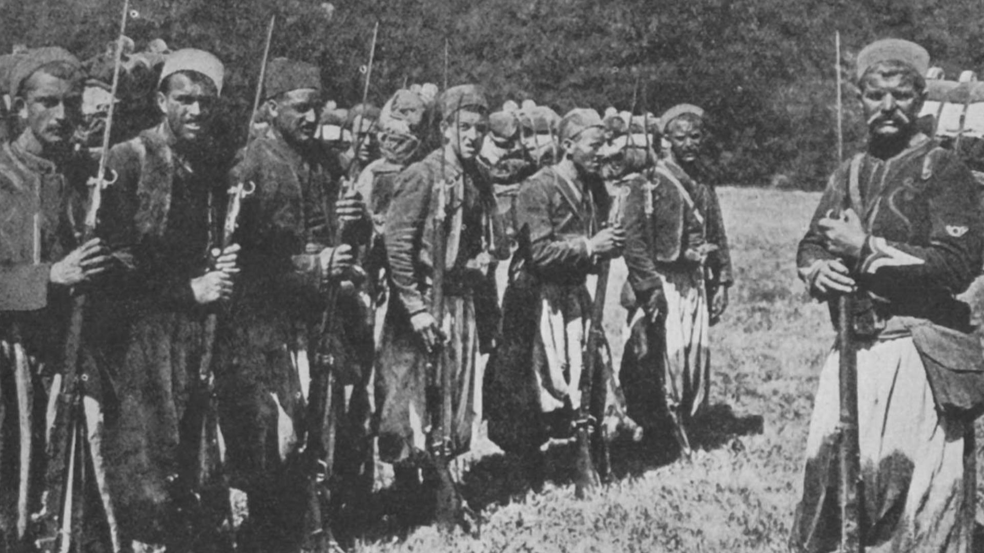 French colonial forces (Zouaves) during the early 1910s