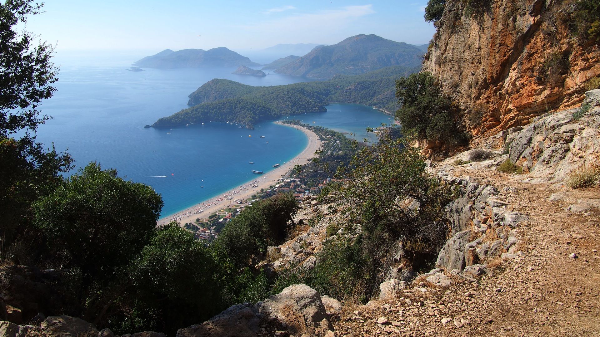 The Lycian Way in southwestern Turkey