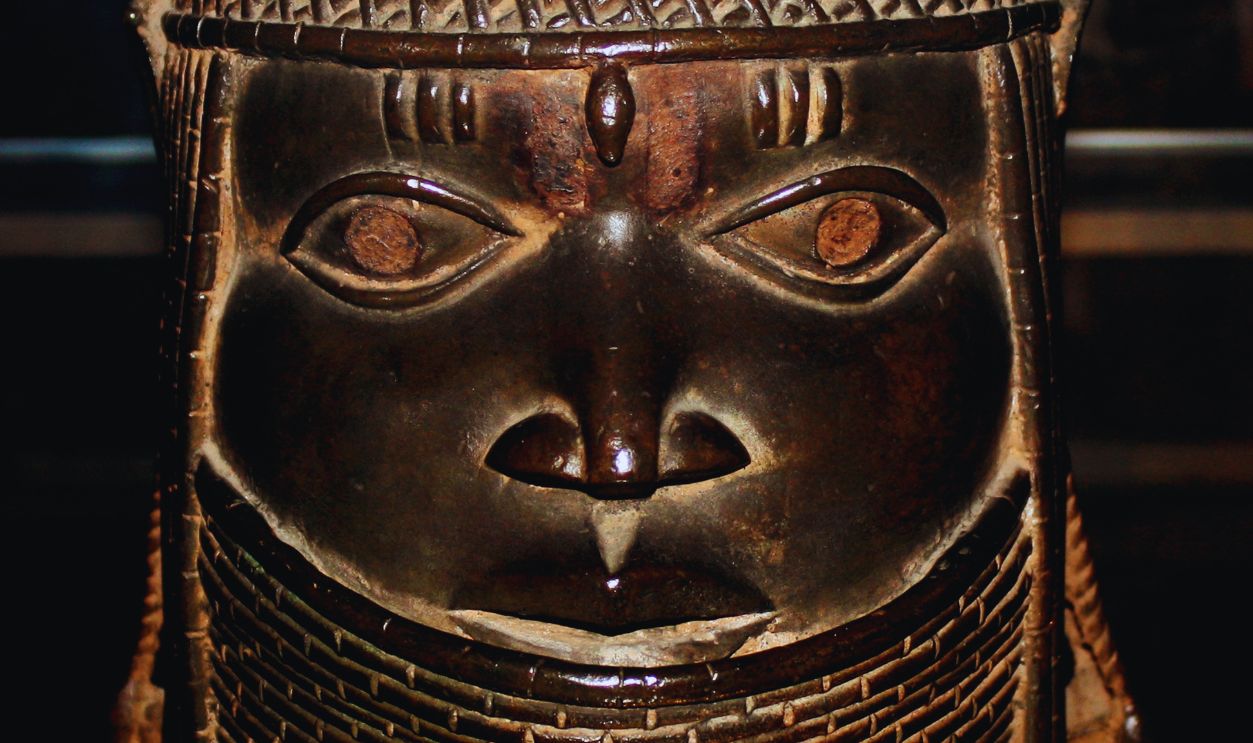 Gettyimages - 481609261, Head of a Queen Mother 16th Century Head of a Queen Mother 16th Century. Cast Brass from Benin.British Museum 