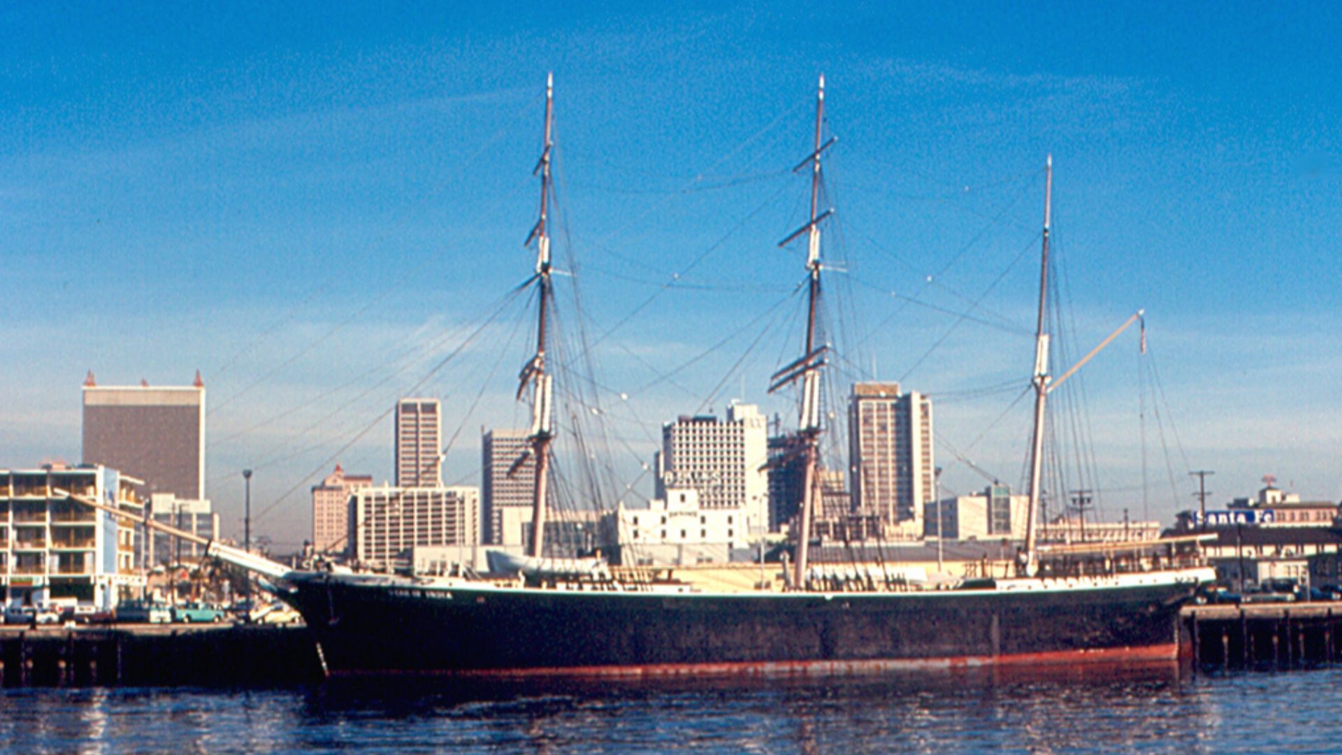 Star of India was an iron-hulled windjammer sailing ship. It was built in 1863 on the Isle of Man, Great Britain. The ship was named Euterpe, after the Greek muse of music. It sailed between England and India, then England and New Zealand, until 1901.