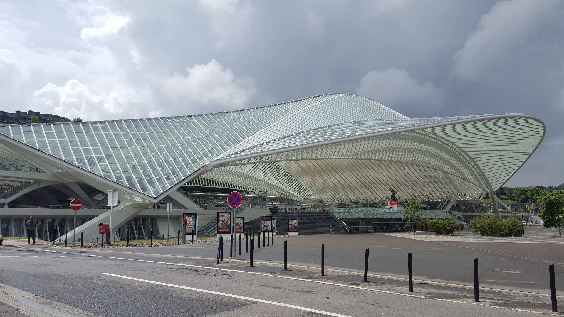Liège-Guillemins train station, Liège, Belgium