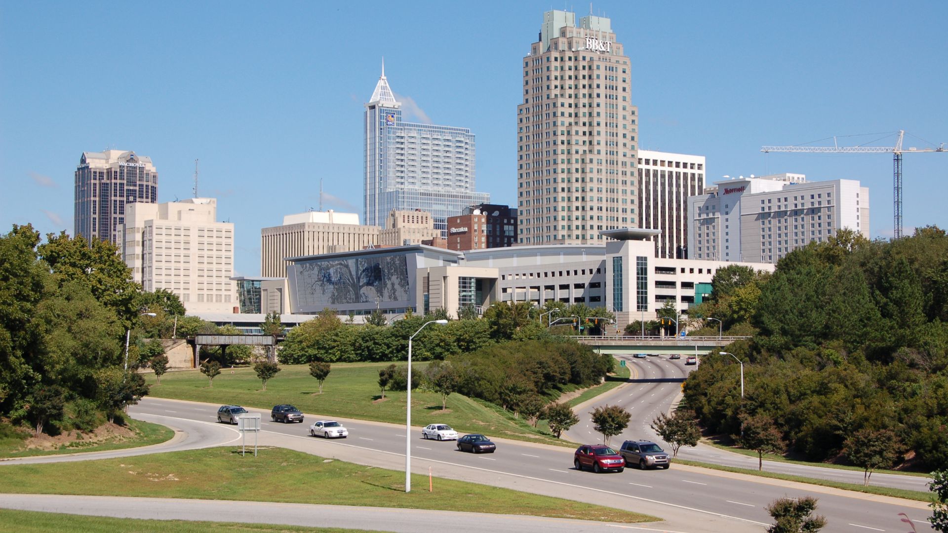 Downtown Raleigh, North Carolina, 12 October 2008.
