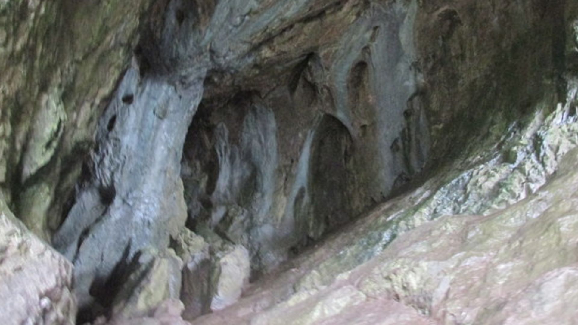 Inside Thors cave.