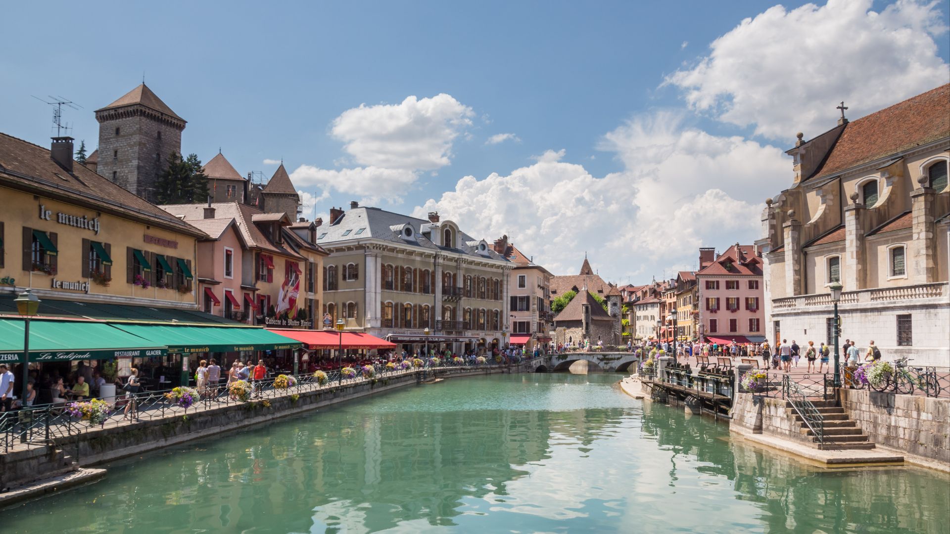 Annecy, Thiou river