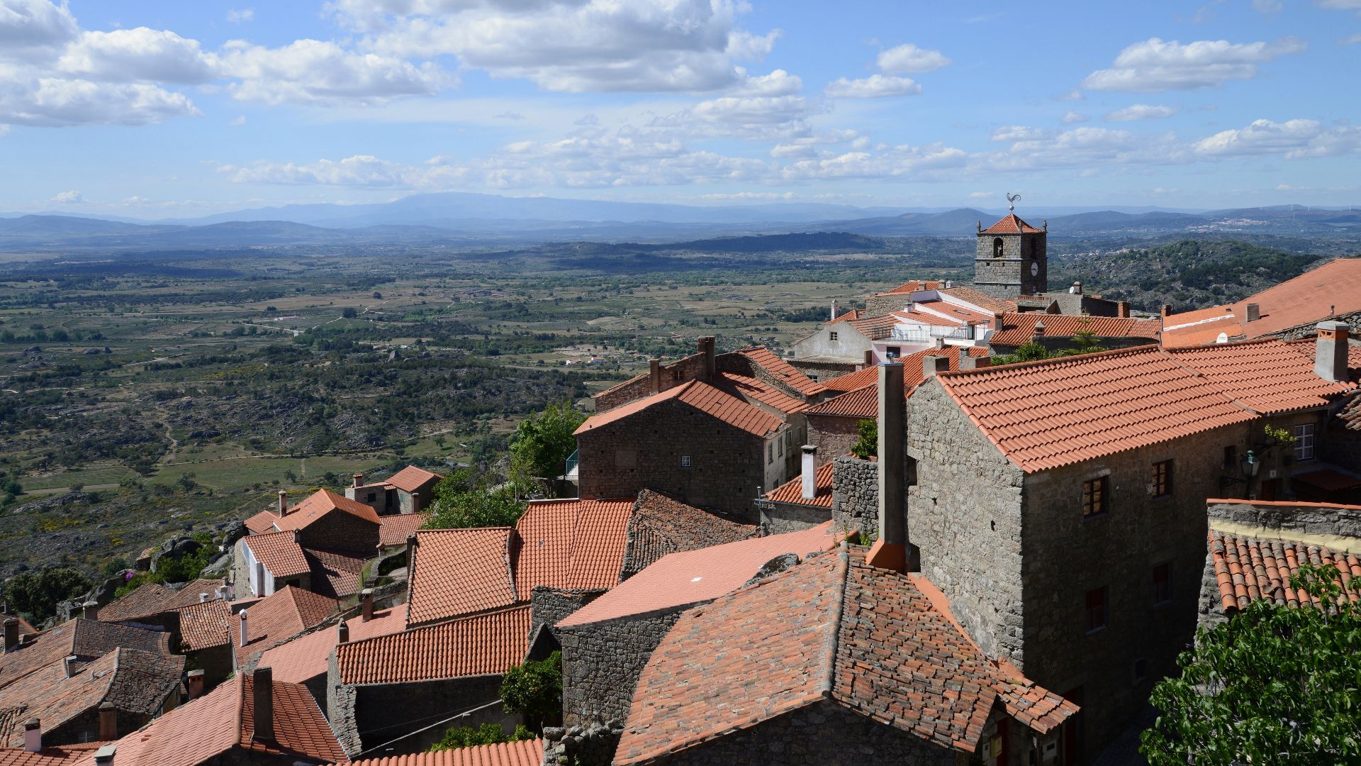 View of the the village of Monsanto, Portugal