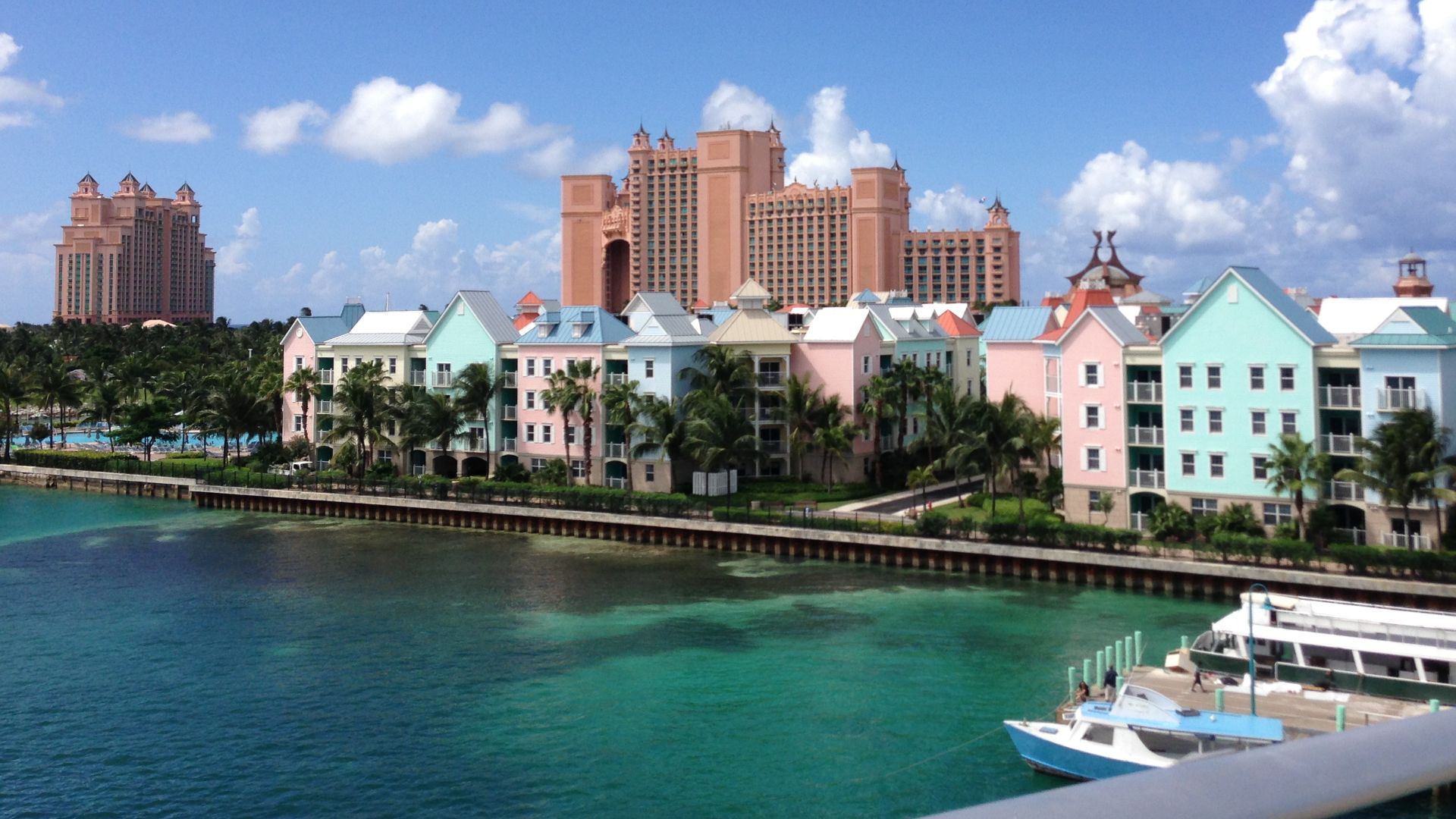 South living area of Paradise Island, Bahamas