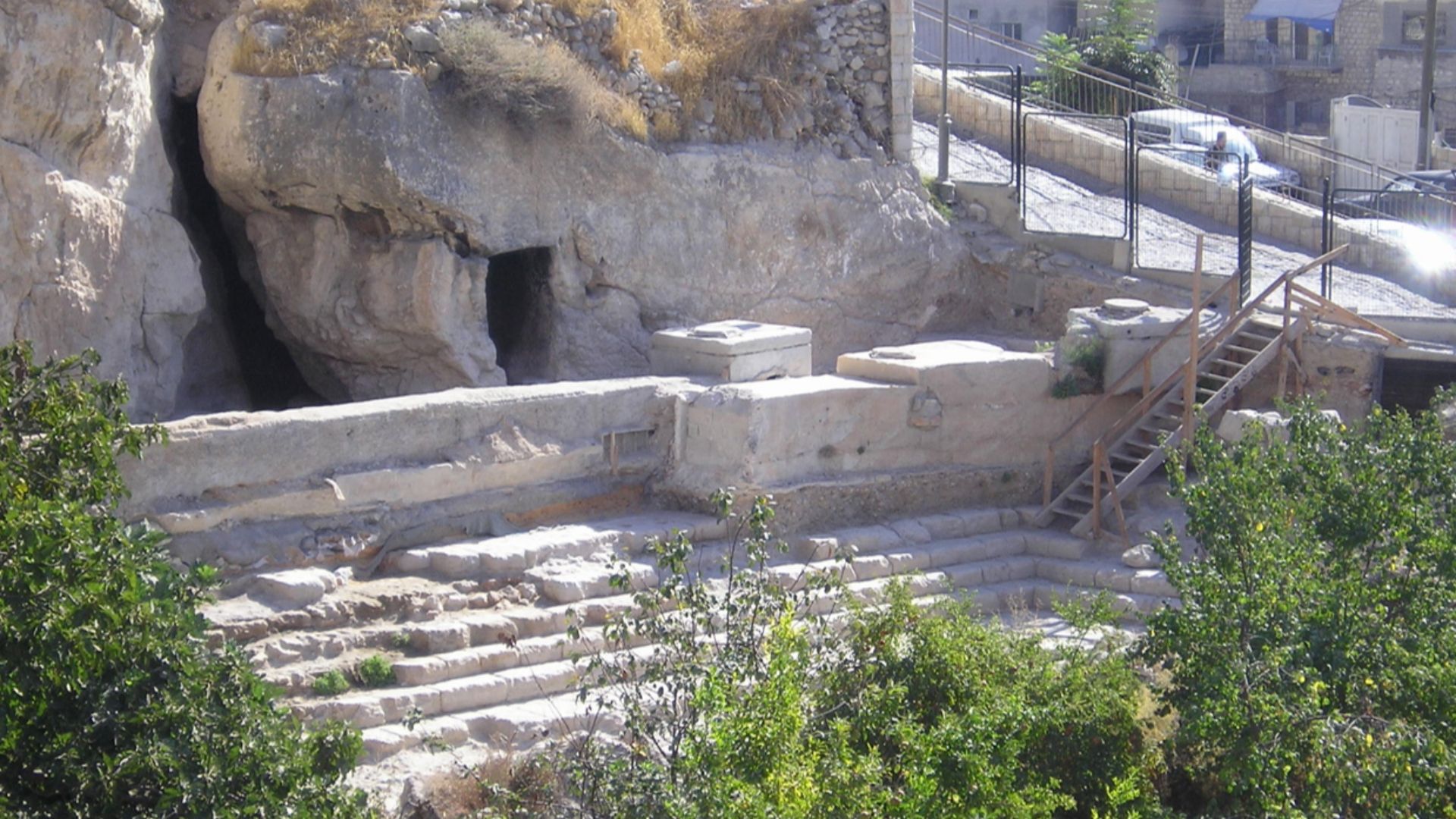 Pool of Siloam - Jerusalem (Photo: Abraham, September 2005)