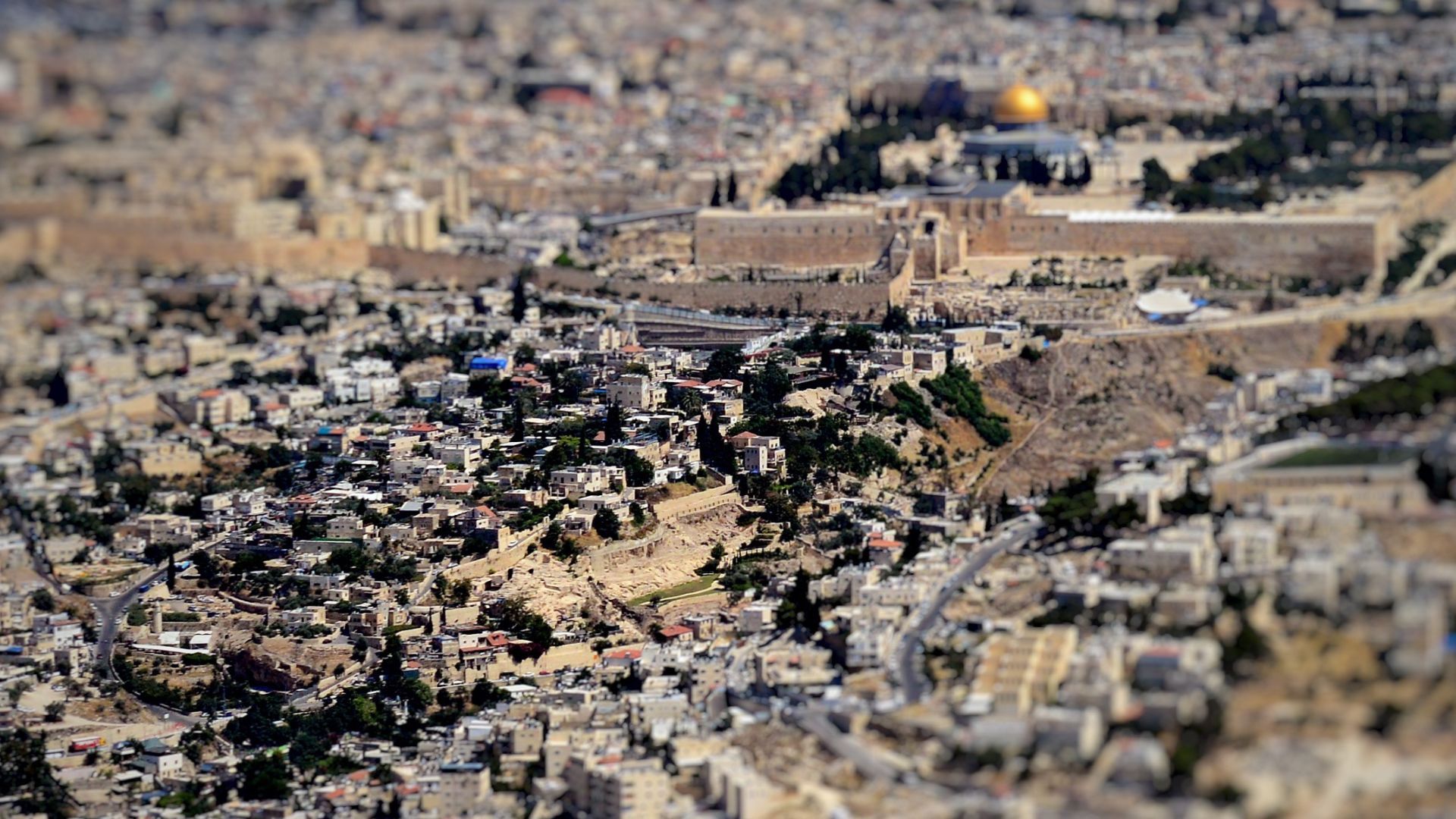 City of David, Wadi Hilweh – Palestinian village, Israeli settlement, Archaeological site