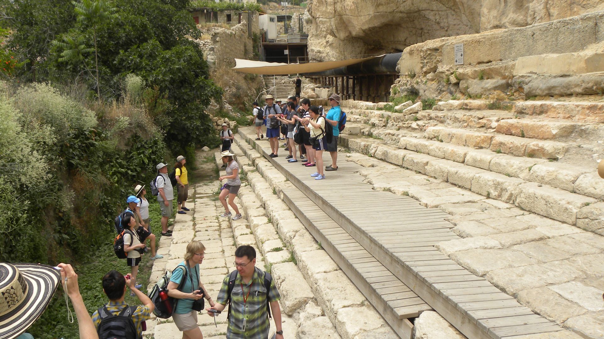 With the group from Tyndale seminary.

Jerusalem
