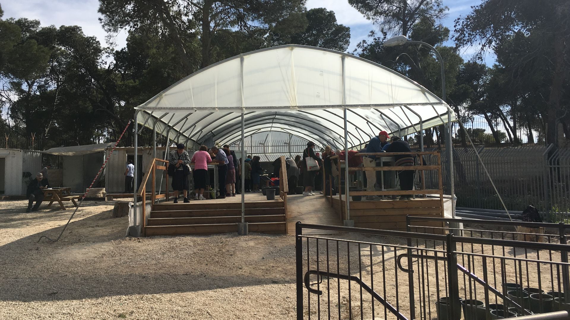New Sifting Facility at the Masu'ot Lookout