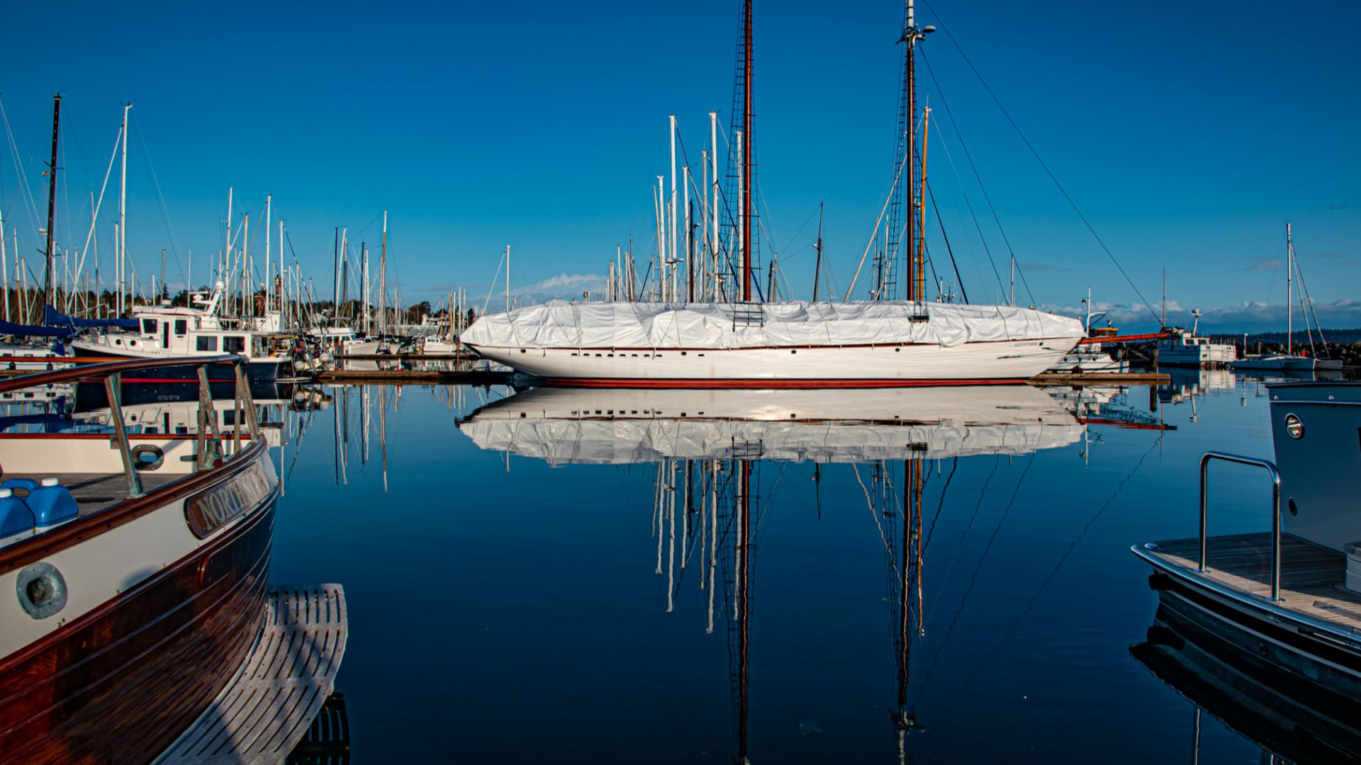 Adventuress Schooner Port Townsend Marina , Washington State