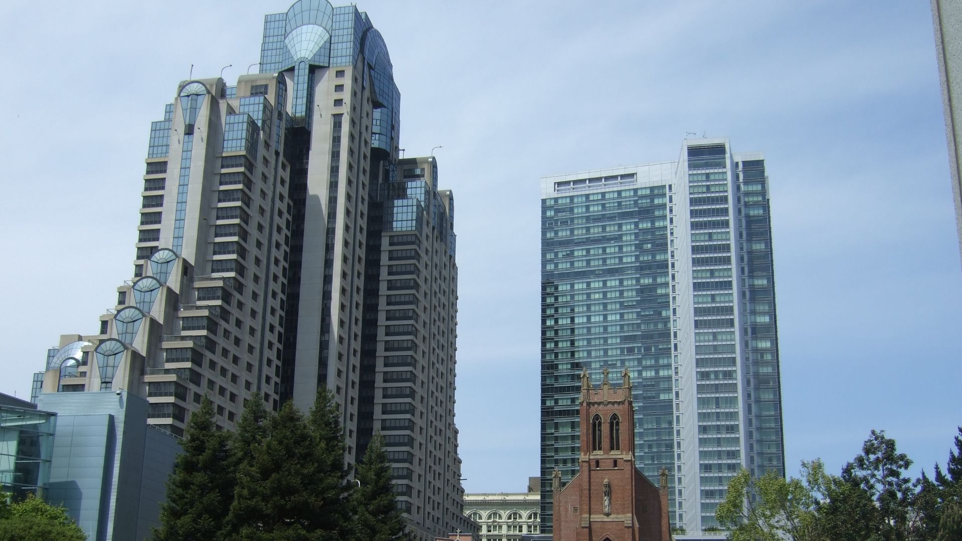 Yerba Buena Gardens in San Francisco, California, USA