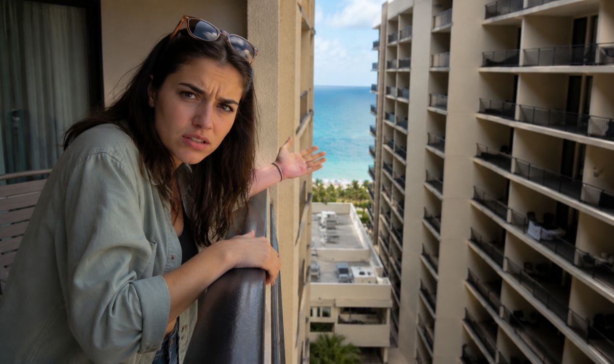 Frustration with an ocean view