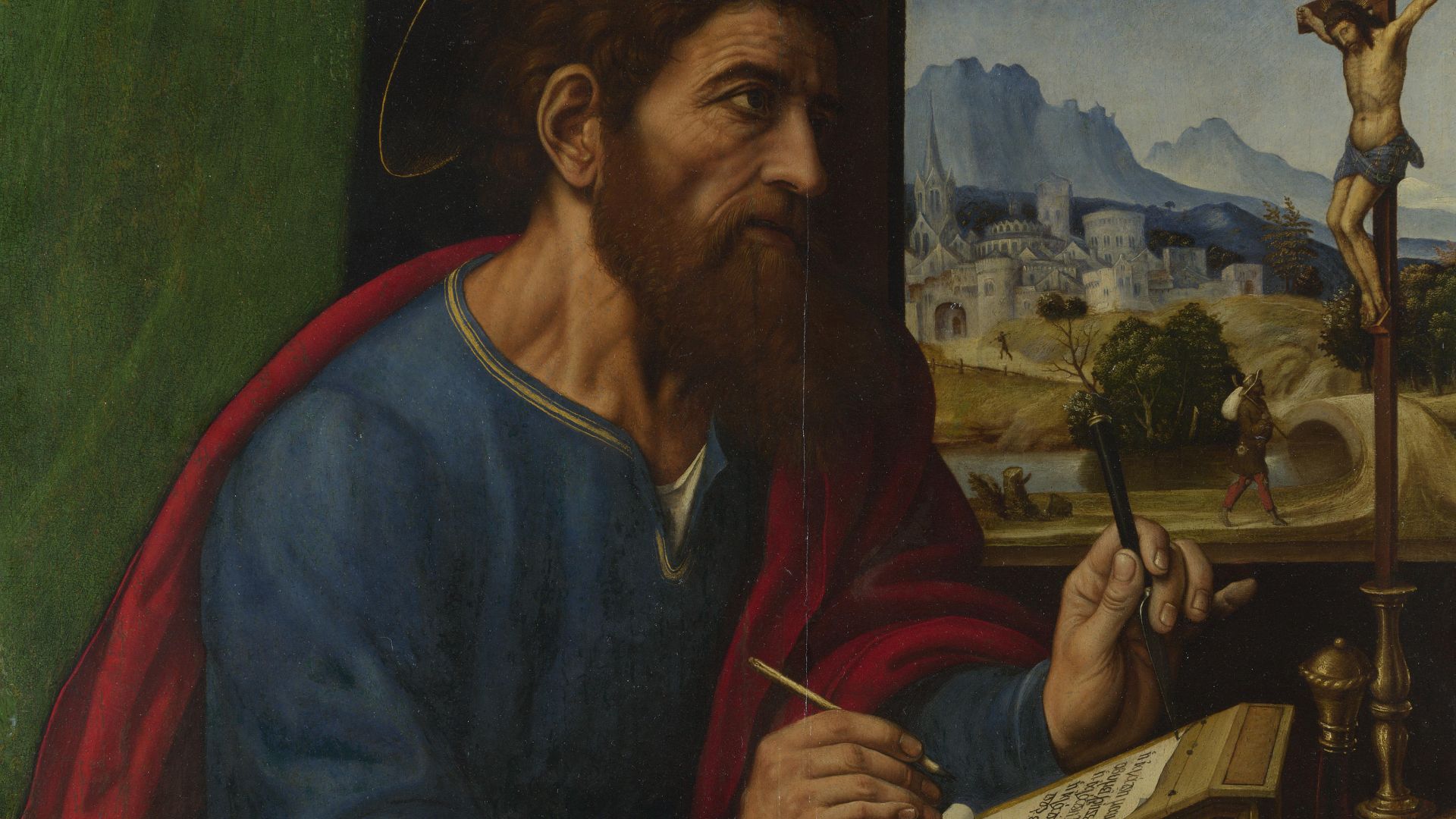 File:Saint Paul Writing, 1520s, Pier Francesco Sacchi.jpg