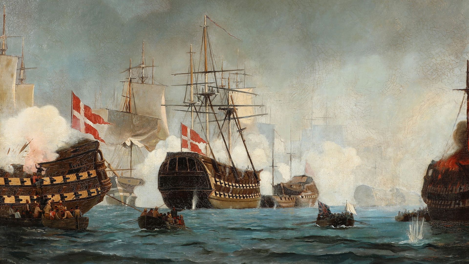 File:Christian Mølsted - The battle of Copenhagen April 1801.jpg