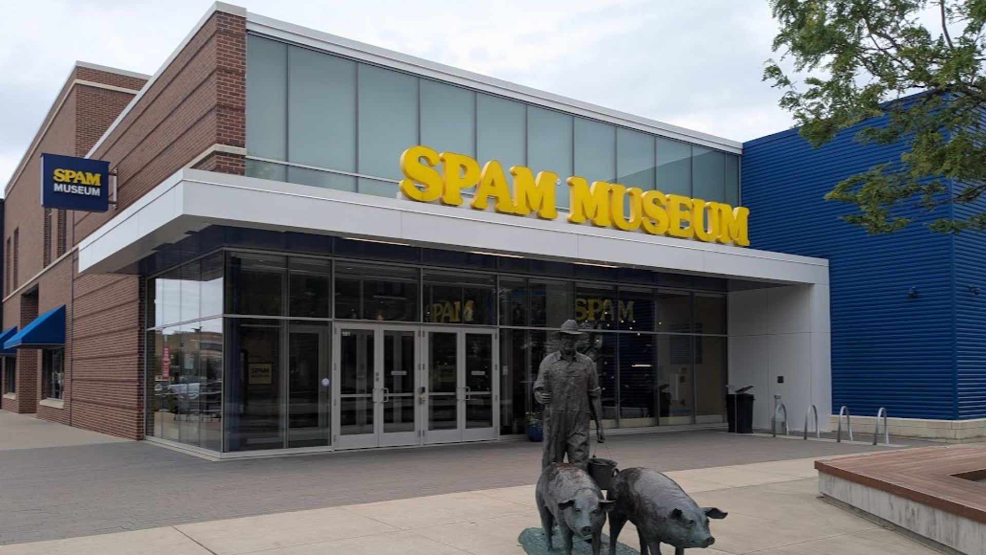 Entrance to the Spam Museum in Austin, MN