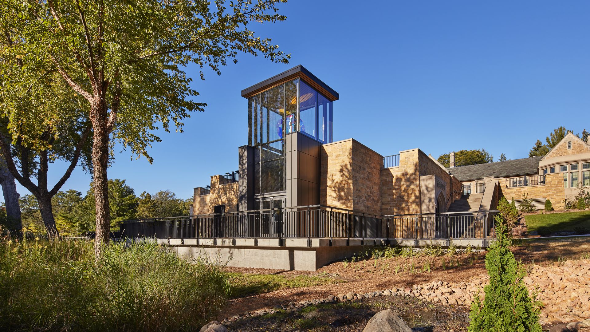 The Bakken Museum after renovations to the interior and exterior in 2019