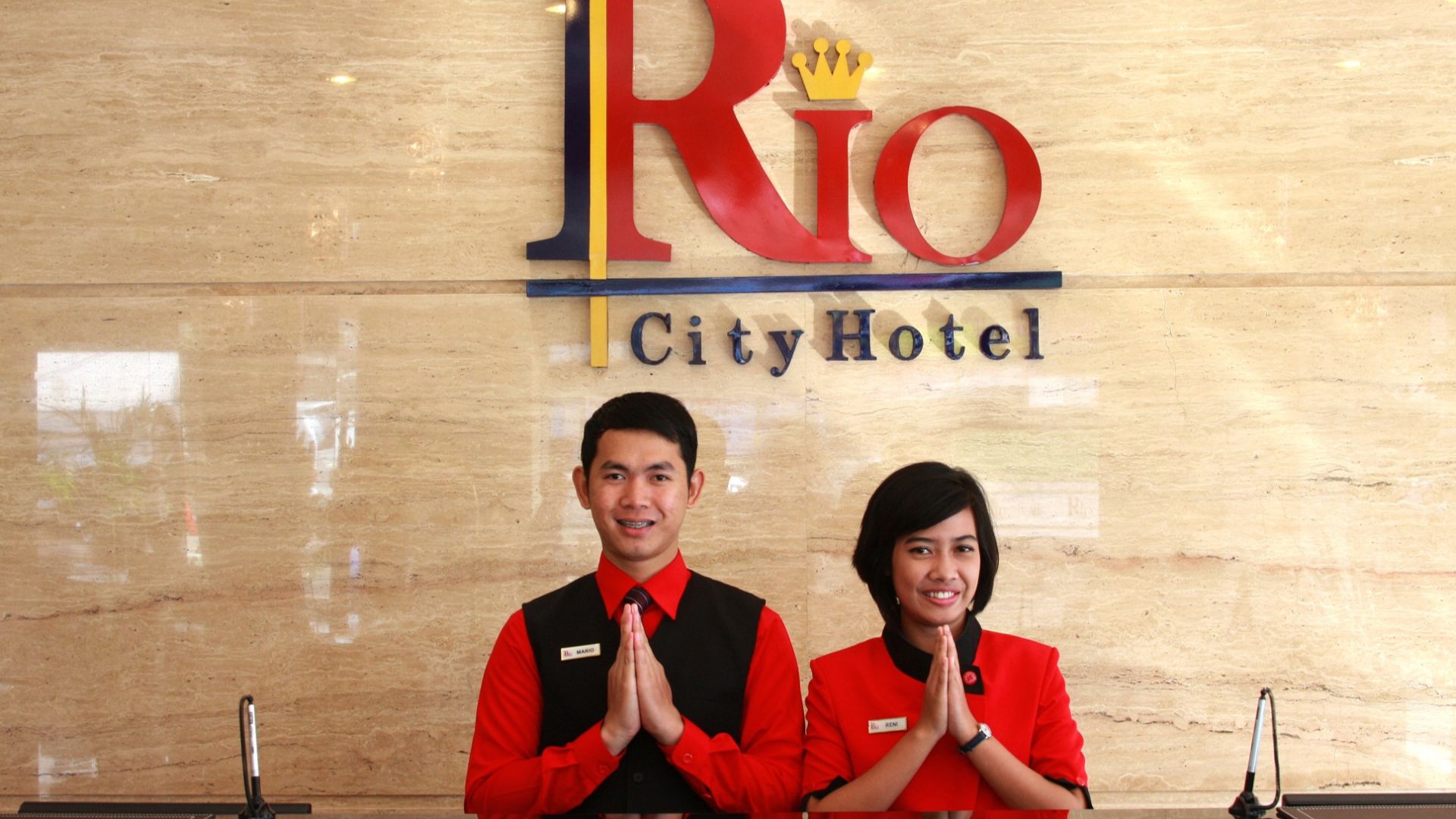 Reception Rio City Hotel