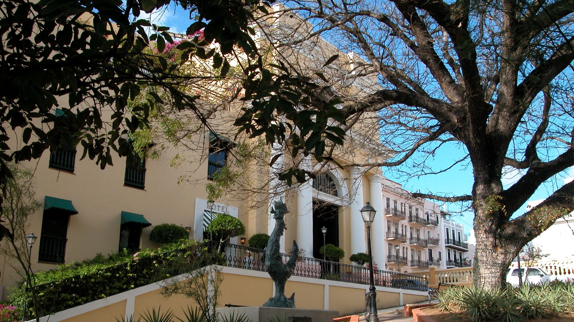 Vista del Hotel El Convento, San Juan Puerto Rico