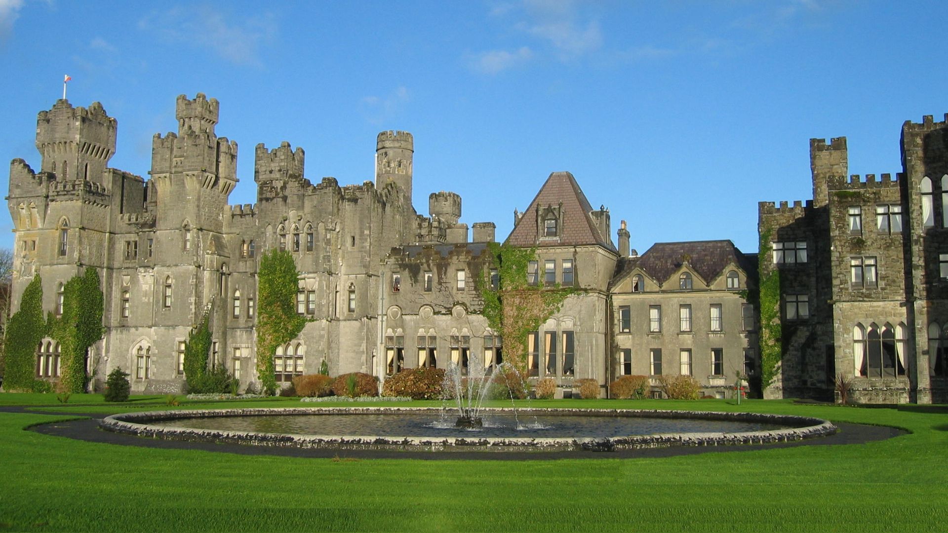 Ashford Castle in County Mayo, Ireland