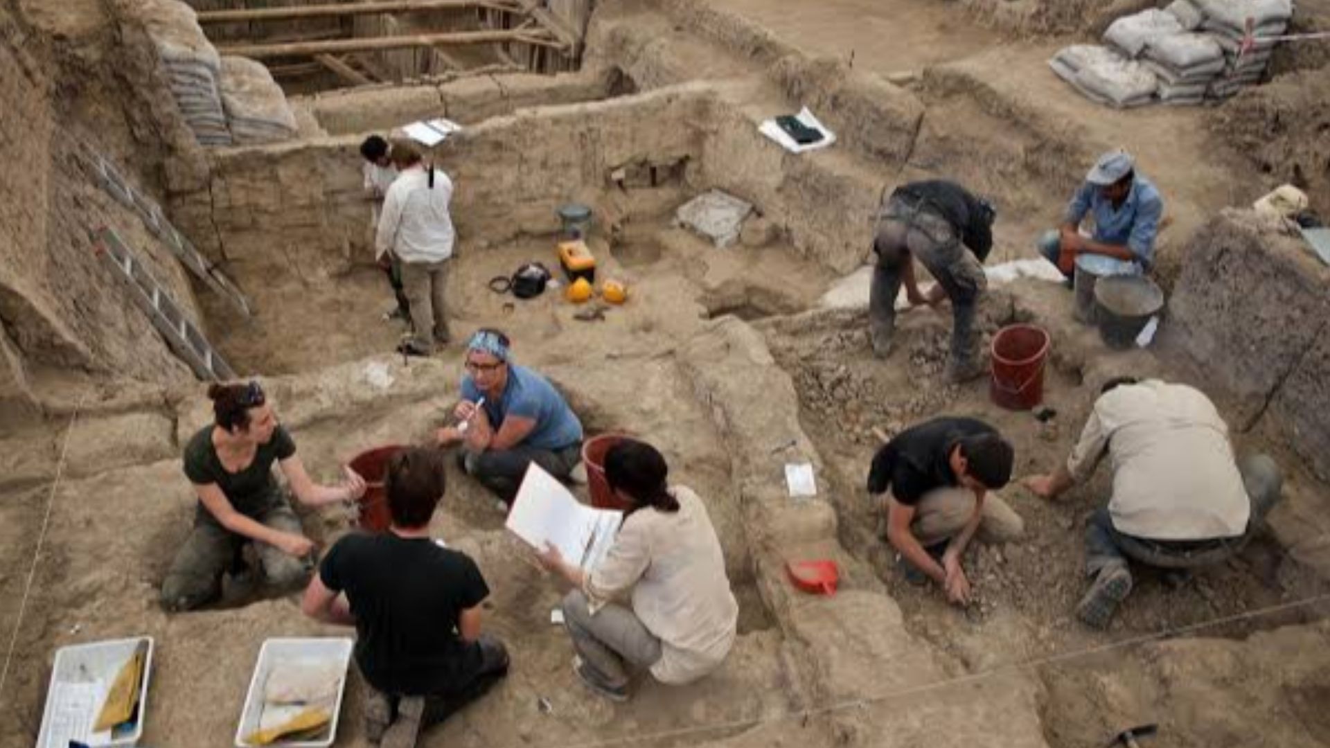 The techniques used in archaeology