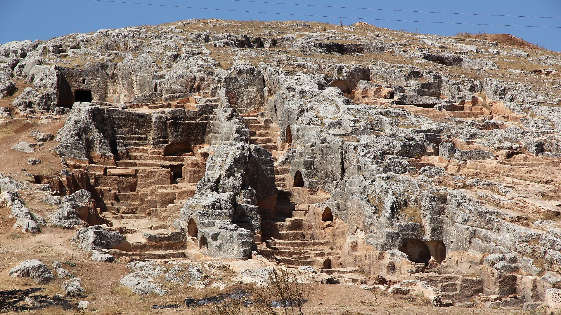 Perrhe, kommagenische Stadt bei Adıyaman, Südtürkei, Nekropole