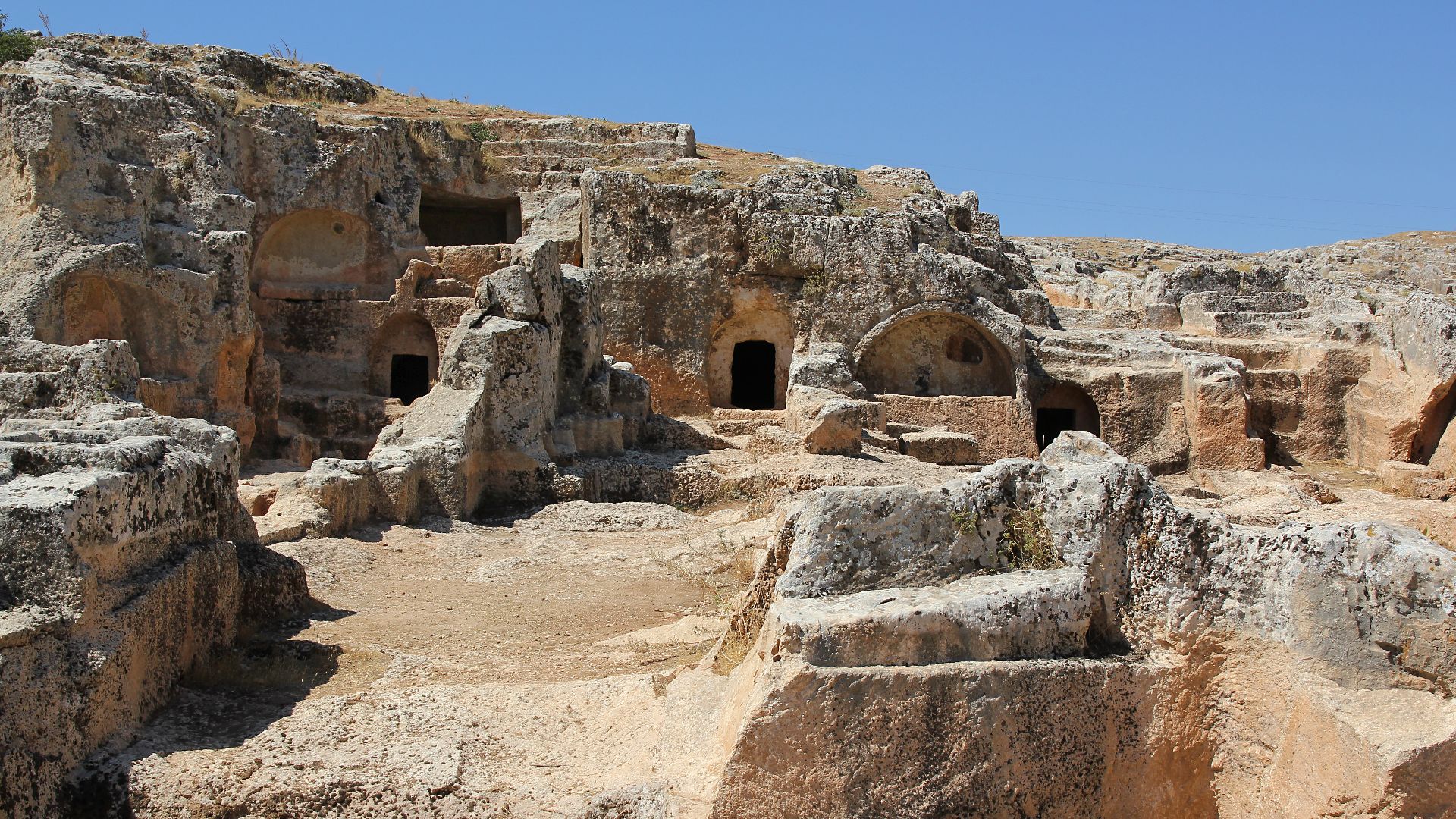 Perrhe, kommagenische Stadt bei Adıyaman, Südtürkei, Nekropole